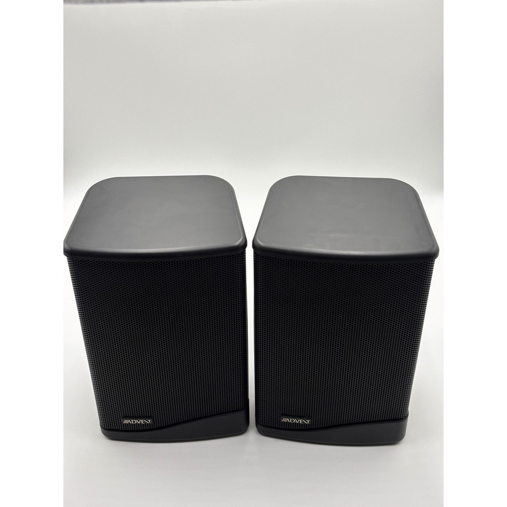 Advent Indoor Outdoor Bookshelf Speakers Black with OmniMount Wall Brackets Pair - Picture 7 of 9